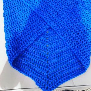 Crochet waist warm up wrap